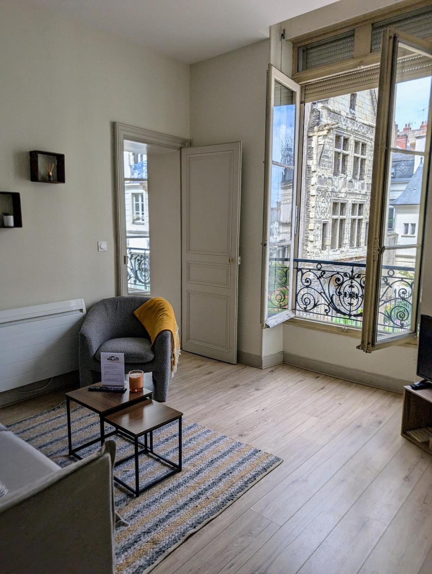 Ferienwohnung Hyper Centre Avec Magnifique Vue Angers Exterior foto